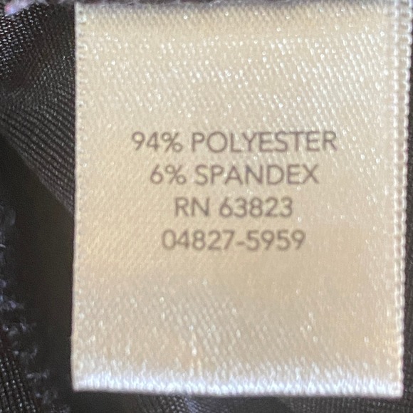 CJ Banks Women's Skirt Size 1X Black White Teal Paisley Stretch Waist Pull-On‎ - Picture 5 of 5